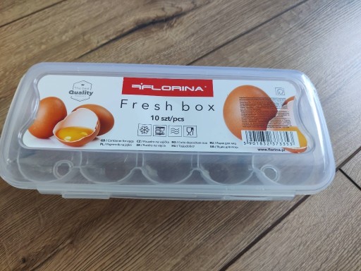 Zdjęcie oferty: Pojemnik pudełko plastikowe na jajka