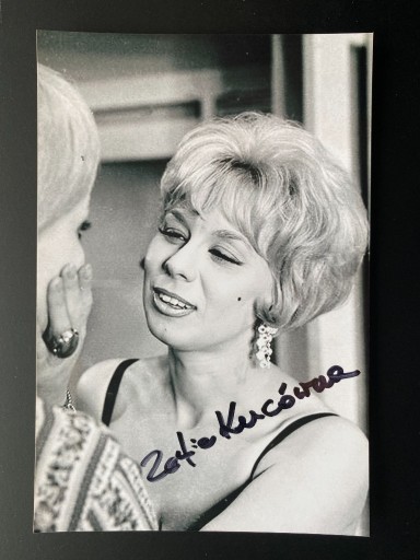 Zdjęcie oferty: Zofia Kucówna - oryginalny autograf na zdjęciu
