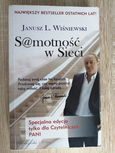 Zdjęcie oferty: Samotność w sieci Janusz L. Wiśniewski