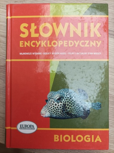 Zdjęcie oferty: Słownik encyklopedyczny BIOLOGIA