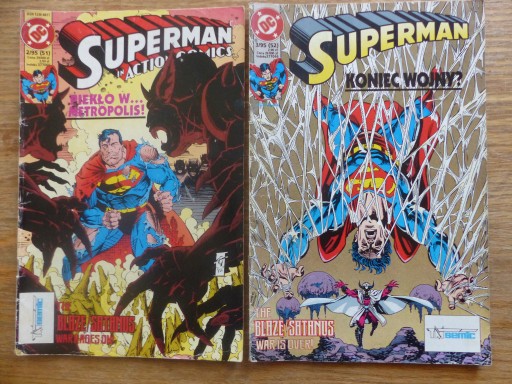 Zdjęcie oferty: Superman nr 1-3/1995 Tm-Semic (3 komiksy)