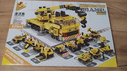 Zdjęcie oferty: Klocki konstrukcyjne typu LEGO maszyny budowlane 