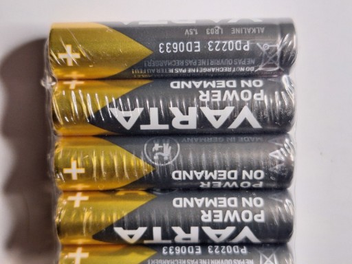 Zdjęcie oferty: Top Baterie 10szt. AAA Varta - Power On Demand 