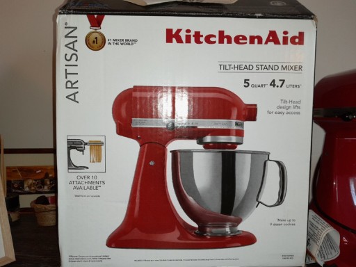Zdjęcie oferty: Artisan KitchenAid robot kuchenny, misa 4,7 litra.USA