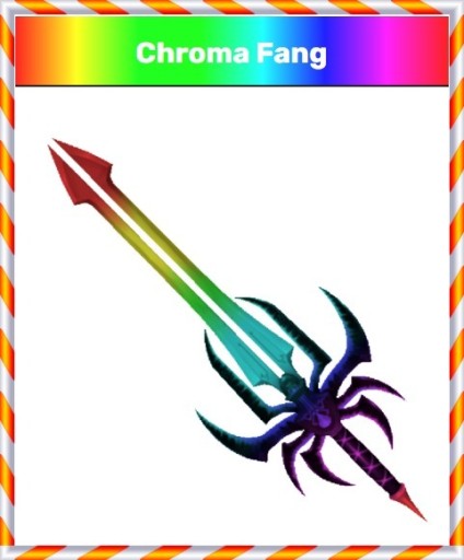 Zdjęcie oferty: Roblox Murder Mystery 2 Chroma Fang