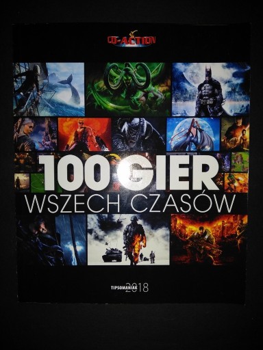 Zdjęcie oferty: CD ACTION 100 GIER WSZECH CZASÓW TIPSOMANIAK 2018