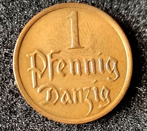 Zdjęcie oferty: 1 pfennig 1937 r Danzig WMG 
