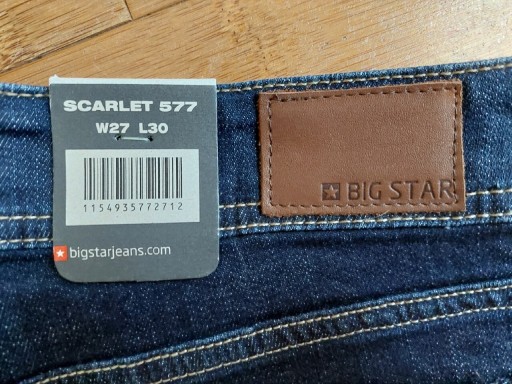 Zdjęcie oferty: Spodnie jeansy Big Star 27/30