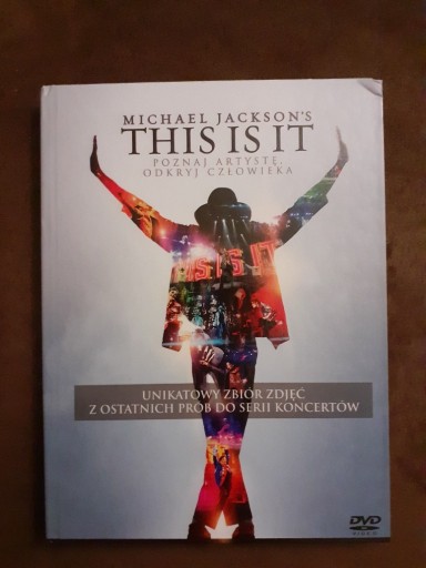 Zdjęcie oferty: Michael Jackson, This Is It ( Film DVD )