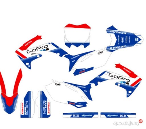 Zdjęcie oferty: Naklejki grafika okleina Honda CRF450 R 2009-11 2012 CRF250 R 2010 2011-13