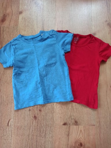 Zdjęcie oferty: 2 koszulki T-shirty z krótkim rękawem 98/104