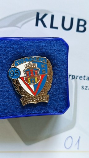 Zdjęcie oferty: Odznaka KS VICTORIA Kraków - limitowana edycja.