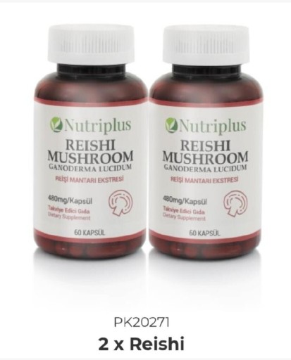 Zdjęcie oferty: Zestaw 2x Grzyby Reishi Farmasi Nutriplus