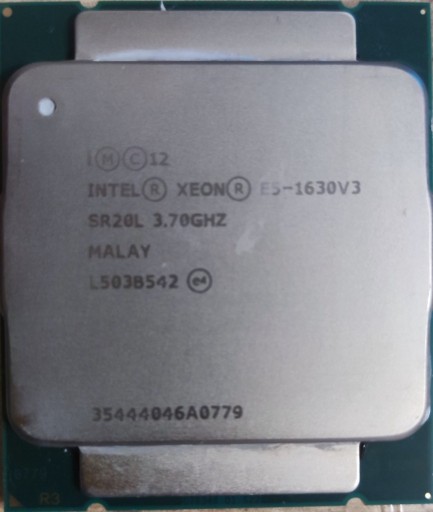 Zdjęcie oferty: Procesor Intel Xeon E5-1630 V3 4x3,70Ghz LGA2011-3