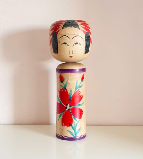 Zdjęcie oferty: Duża Kokeshi Hijijori - sygnowana