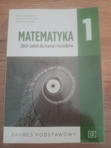 Zdjęcie oferty: Matematyka 1 Marcin Kurczaba, Elżbieta Kurczab