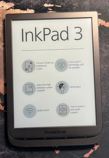 Zdjęcie oferty: Czytnik ebook PocketBook InkPad 3 epapier + etui