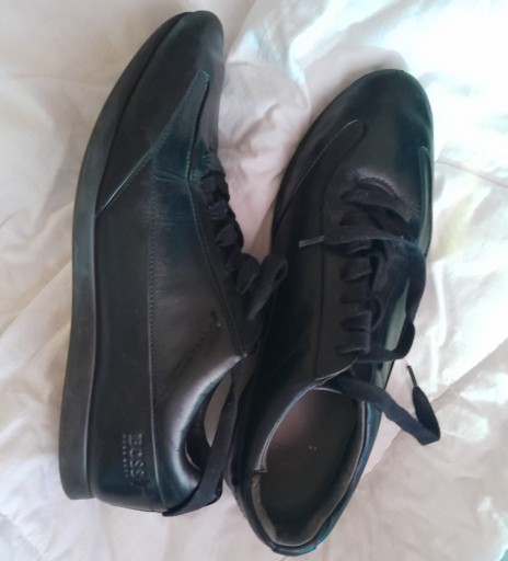 Zdjęcie oferty: Boss skórzane buty adidasy mokasyny