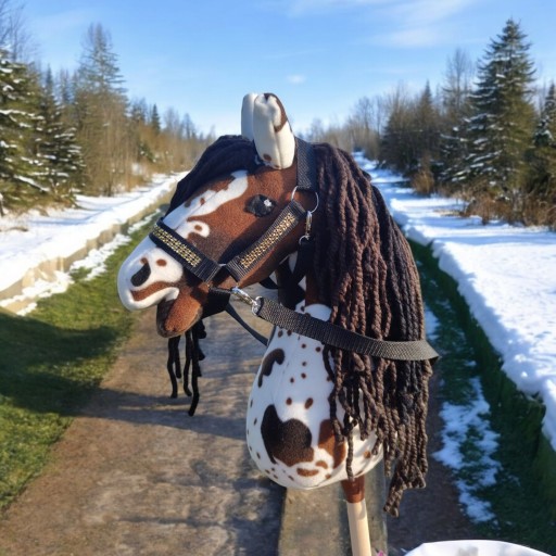 Zdjęcie oferty: Hobby Horse Konik na kijku zestaw - Brenda + METRYCZKA i MARCHEWKA 