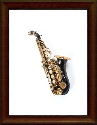 Zdjęcie oferty: Saksofon sopranowy gięty K.GLASER czarny M014