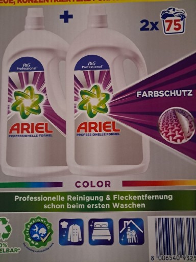 Zdjęcie oferty: Płyn do prania Ariel 2x75 prań Niemiecki