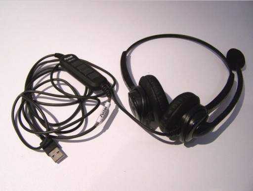 Zdjęcie oferty: Słuchawki z mikrofonem USB Axtel MS2