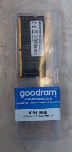 Zdjęcie oferty: GOODRAM DDR4 16GB 2400MHz 