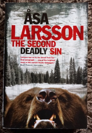 Zdjęcie oferty: Asa Larsson, The second deadly sin