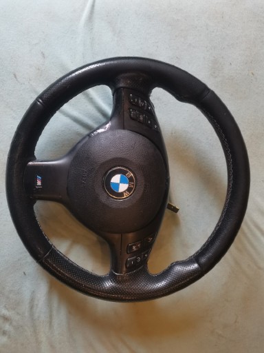 Zdjęcie oferty: Kierownica BMW E46 M pakiet multifunkcyjna skóra.