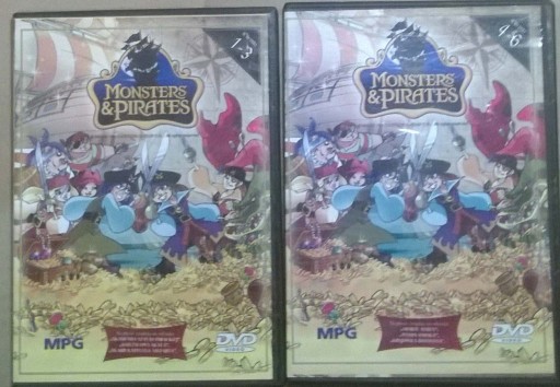 Zdjęcie oferty: Monsters Pirates Piraci Film dla dzieci Film DVD