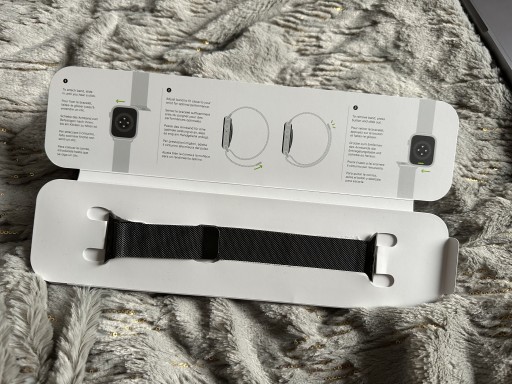 Zdjęcie oferty: Bransoleta Mediolańska Apple Watch 44 45 mm czarna