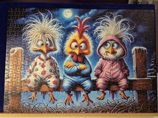 Zdjęcie oferty: Puzzle 1000 Super kurczaki