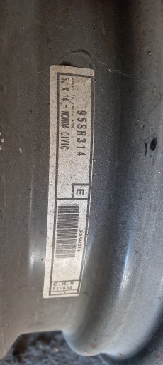 Zdjęcie oferty: Felga stalowa Honda CIVIC 5JX 14" 4x100
