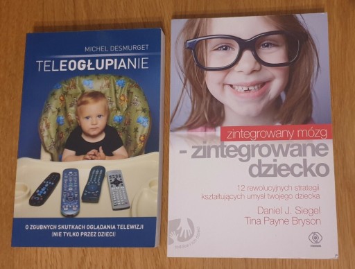 Zdjęcie oferty: 2x książki Teleogłupianie+ Zintegrowany mózg