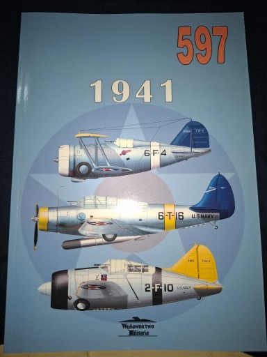 Zdjęcie oferty: 1941 Nr 597 Malowanie i oznakowanie samolotów USN, USMC, USCG 1939-1941