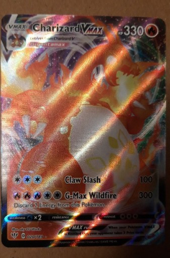 Zdjęcie oferty: Sprzedam kartę POKEMON Charizard Vmax