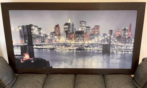 Zdjęcie oferty: Obraz drukowany w ramie 110x60 cm - New York City