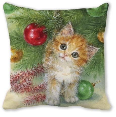 Zdjęcie oferty: Poduszka świąteczna kotek śliczny Z POLSKI 45x45