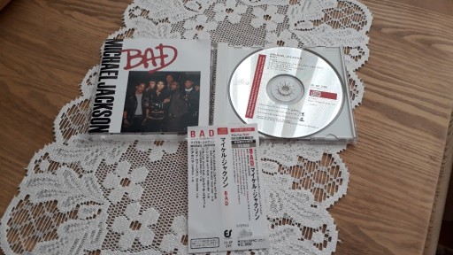 Zdjęcie oferty: Michael Jackson - Bad cd maxi Japan,1987, OBI