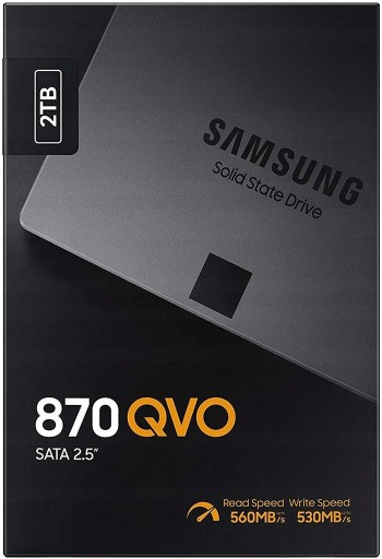Zdjęcie oferty: Dysk SSD Samsung 870 QVO 2TB SATA III 2,5" 2048 GB
