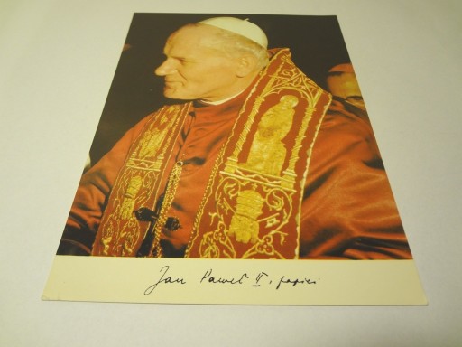 Zdjęcie oferty: Pocztówka Religijna Papież Święty Jan Paweł II 