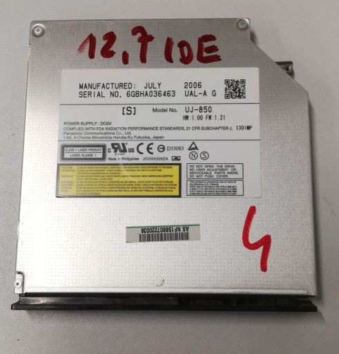 Zdjęcie oferty: Nagrywarka DVD RW Laptop IDE/PATA