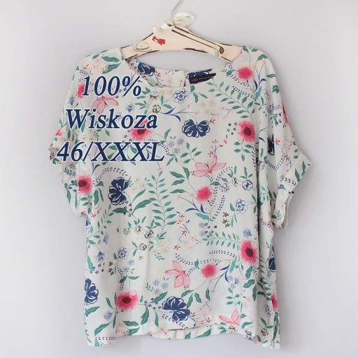 Zdjęcie oferty: Włoska Bluzka Marks&Spencer Z tyłu guziki**46/48