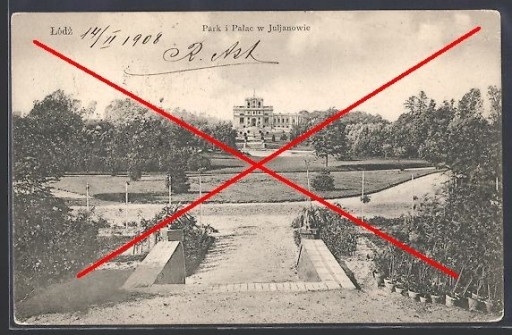 Zdjęcie oferty: ŁÓDŹ Pałac Heincla ( Heinzla ) w Juljanowie 1908
