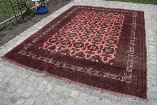 Zdjęcie oferty: STARY RĘCZNY WEŁNIANY AFGAN PATINA 2,55x3,65m