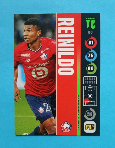 Zdjęcie oferty: Panini Top Class REINILDO team mate 2022 