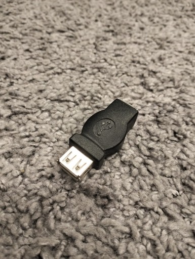 Zdjęcie oferty: Adapter USB A-B czarny