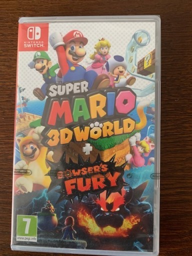 Zdjęcie oferty: Switch Super Mario 3d World+Bowser's Fury - Folia