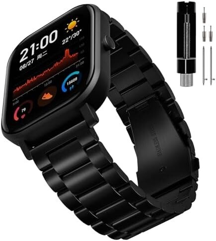 Zdjęcie oferty: Bransoletka metalowa stali nierdzewnej Amazfit GTS GTR Huawei Watch GT3 GT2