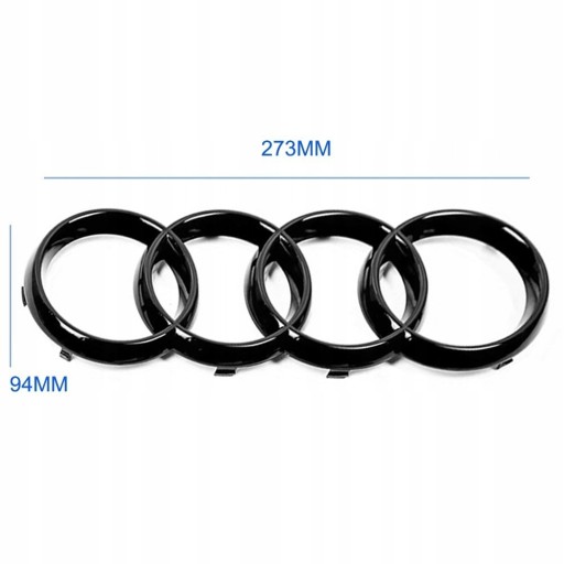 Zdjęcie oferty: AUDI EMBLEMAT LOGO ZNACZEK PRZÓD MASKI A3 A4 A5 A6